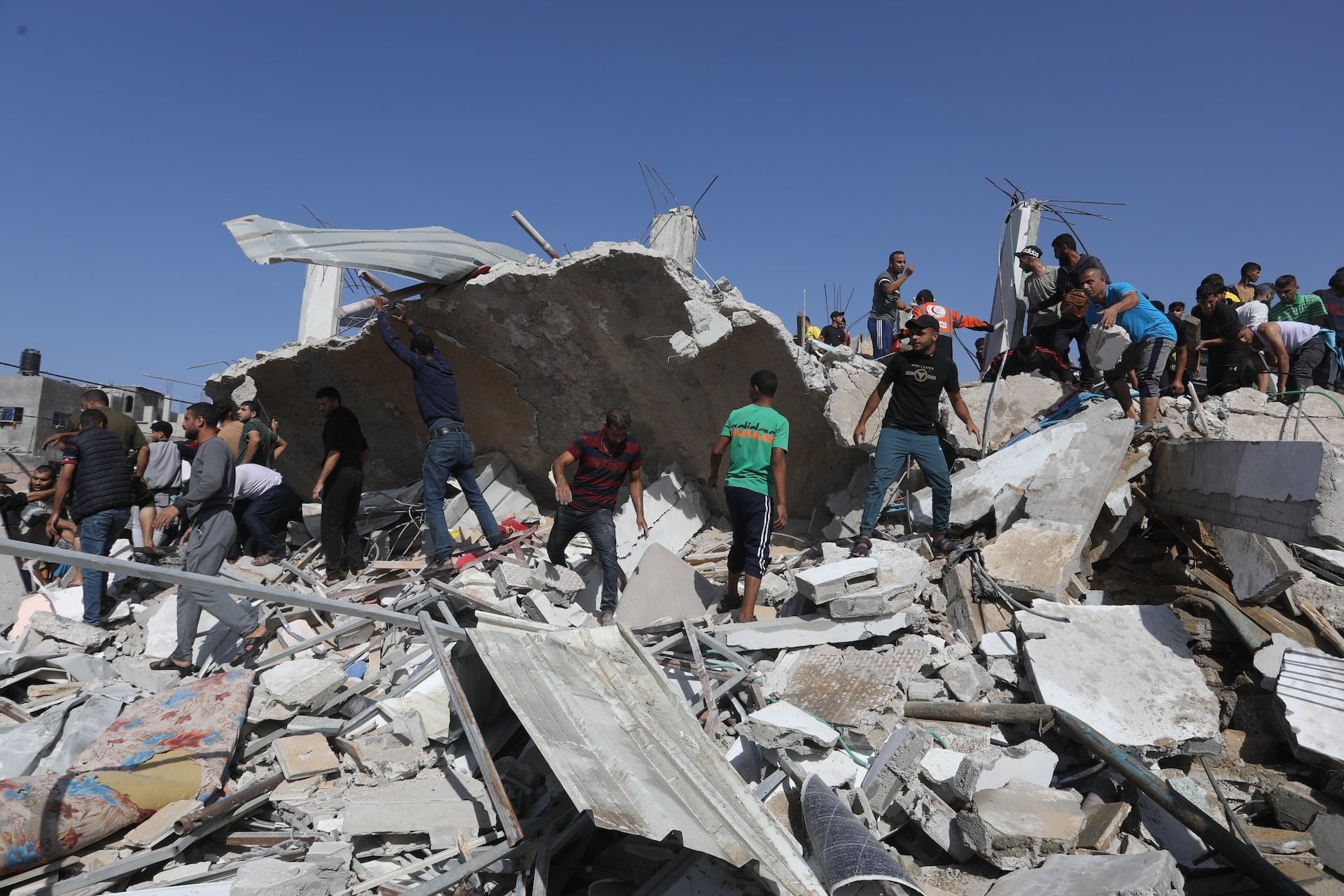 card UN Report — A preliminary assessment of the economic impact of the war on Gaza: Unprecedented level of destruction will take tens of billions of dollars and decades to reverse. It would take Gaza until 2092 just to restore 2022 GDP levels